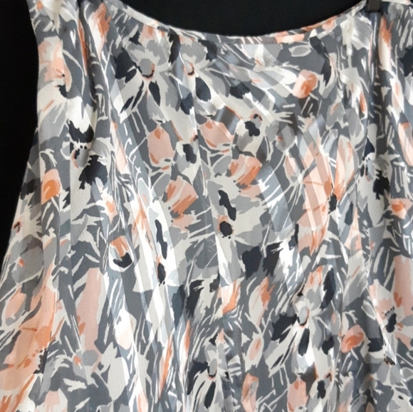 Vintage Anne Klein 100% Silk Printed Skirt - Picture 2 of 8